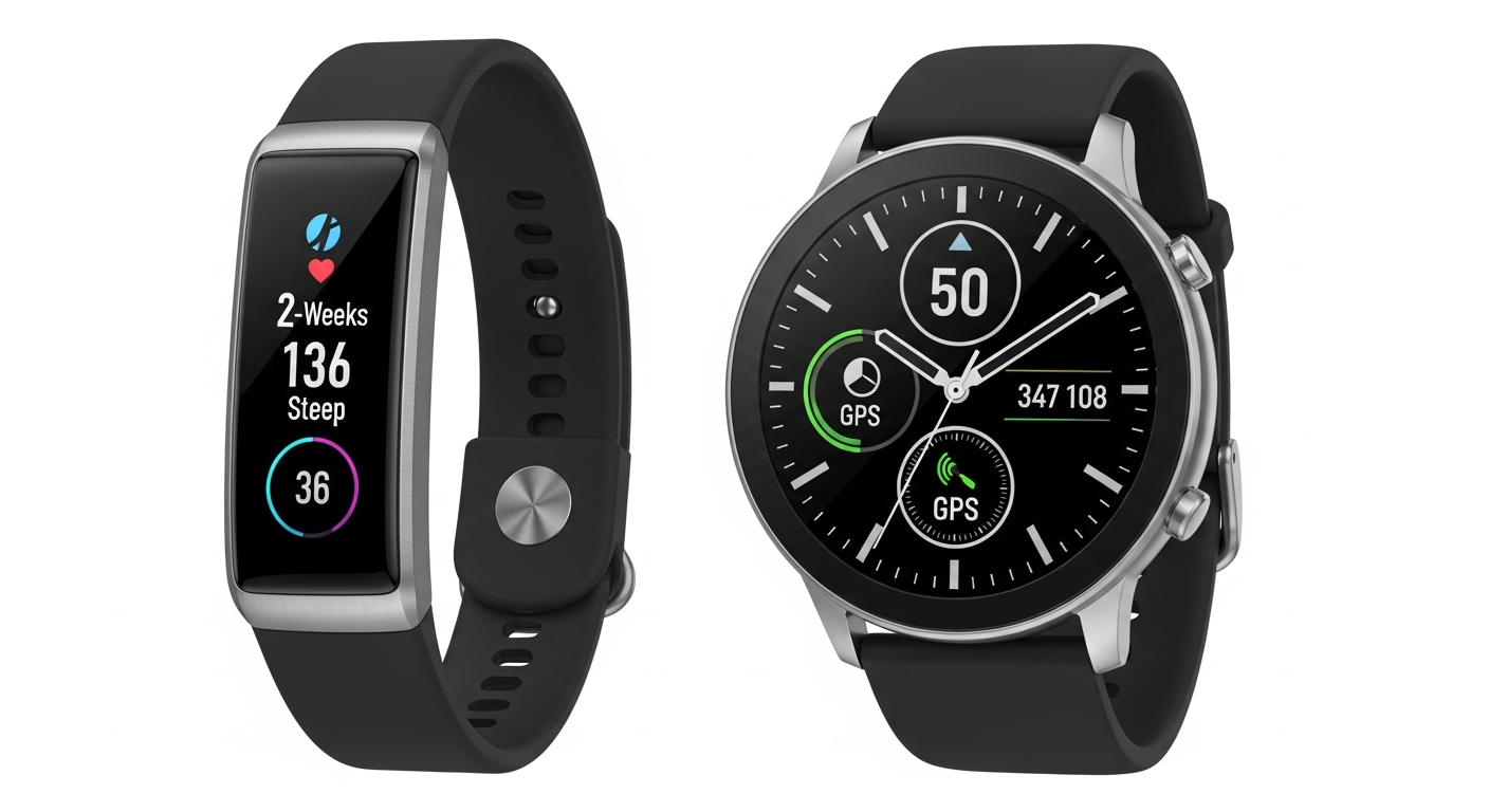What's The Real Difference Between A Fitness Tracker And A Smartwatch?