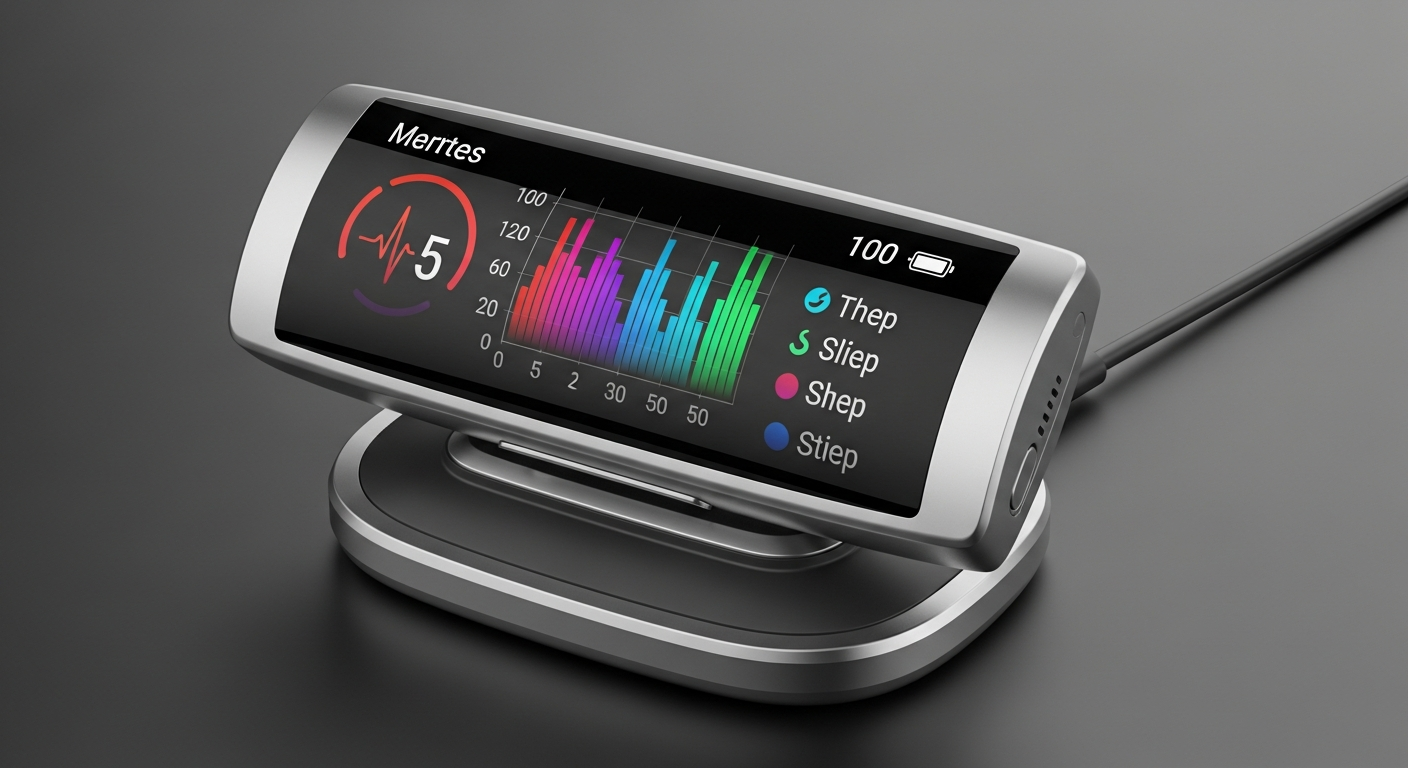 What wearable tech helps seniors monitor health and ensure safety?